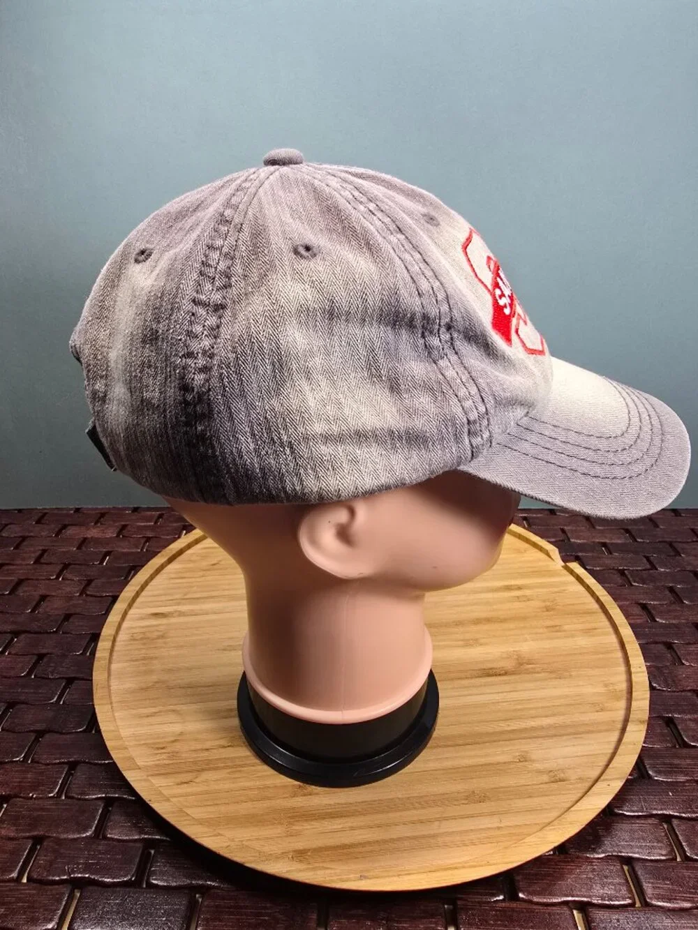 Strand Headwear San Diego SD Adjustable Baseball Cap Men's Gray